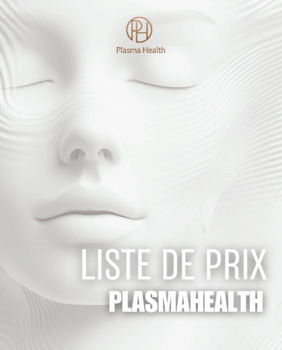 Liste de prix Plasma Health