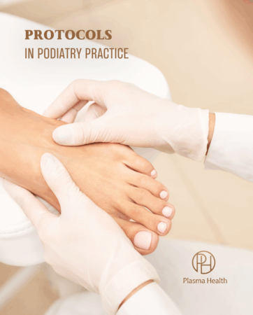 Protocols in Podiatry Practice Plasma Health ionesis system