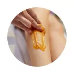 Irritation and dry skin after sugar waxing.